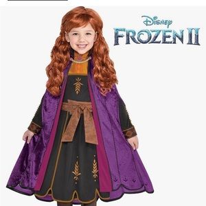 Anna Frozen II costume (with wig and boots included)